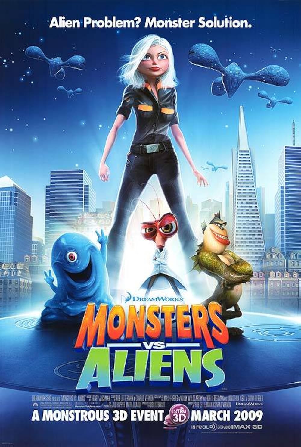 Monstruos vs Aliens
